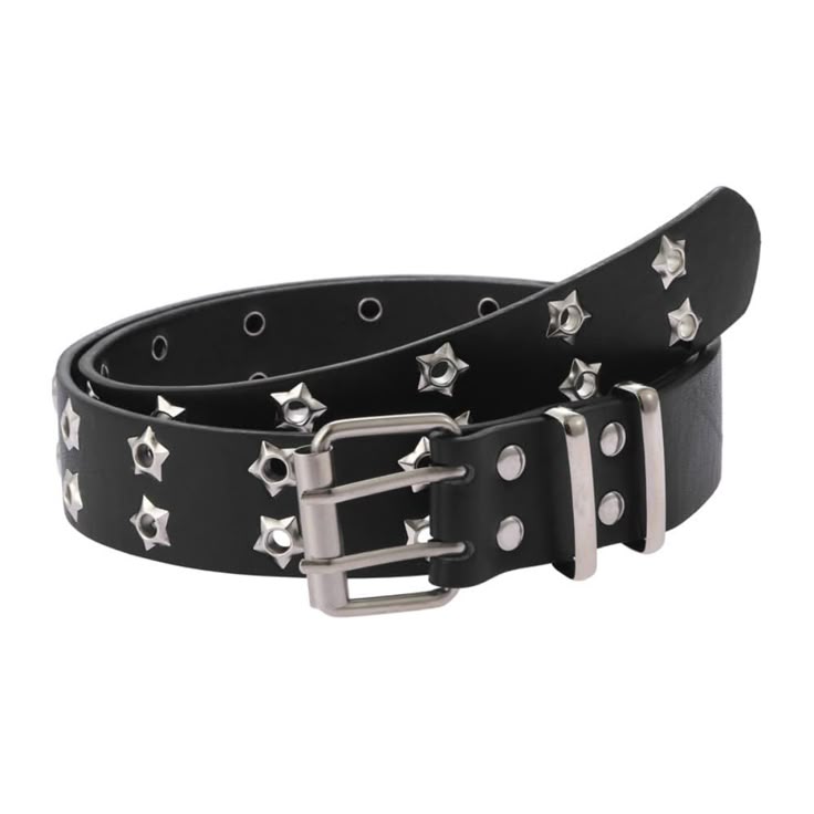 Everydeyz Star Studded Punk Belt – Black