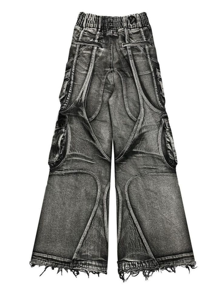 Everydeyz Cyber Cargo Denim – Stone Black